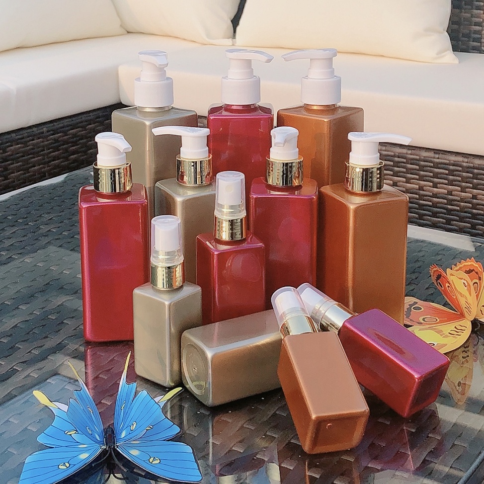 30ml 50ml 100ml 120ml 200ml 250ml 500ml Plastic cosmetic bottle jars with lid Cream Plastic Jars