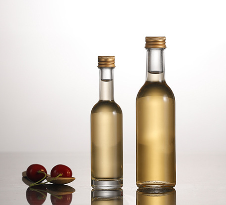 30ml 50ml 100ml 150ml 250ml Square Round Transparent Glass Olive Oil Bottle Beverage Bottle