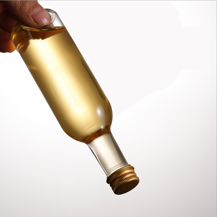 30ml 50ml 100ml 150ml 250ml Square Round Transparent Glass Olive Oil Bottle Beverage Bottle