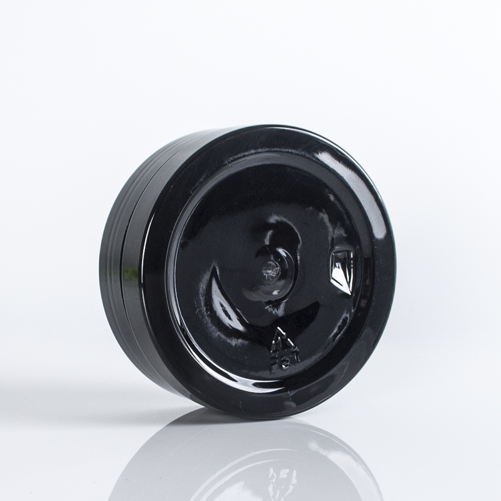 30ml 50ml 100ml 200ml 500ml black pet plastic cream jar with wide mouth