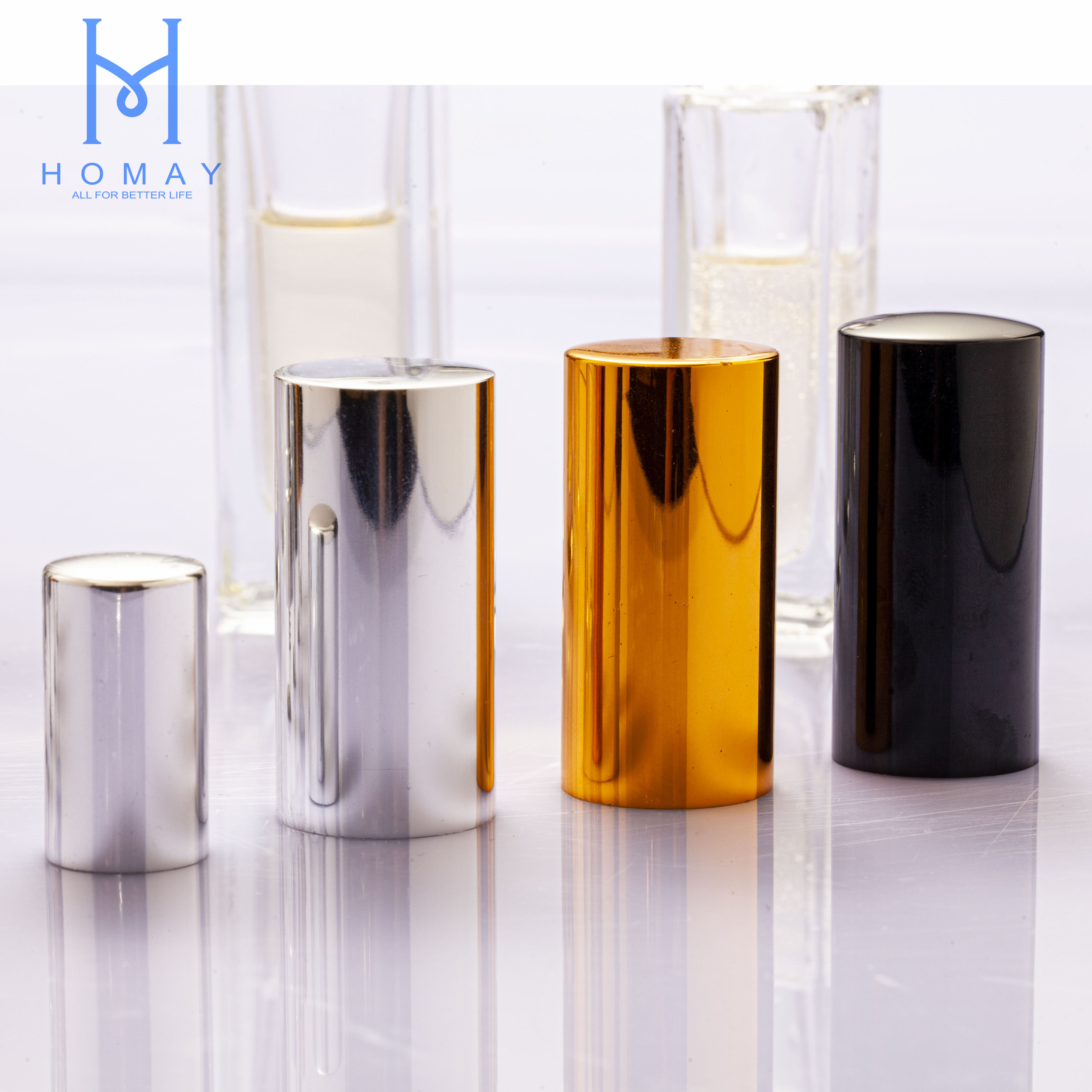 30ml,50ml,100ml Accepted customization empty flat square round shape 50ml perfume glass bottle with pump sprayer