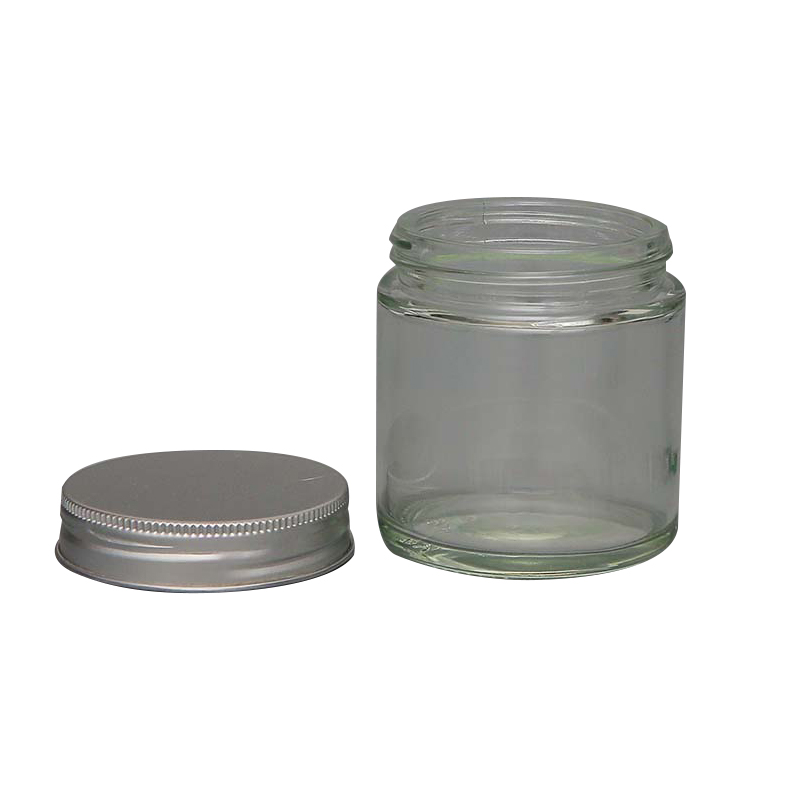 30ml 50ml 100ml Big Size Cosmetic Container Jars Glass Jar with Bamboo Top