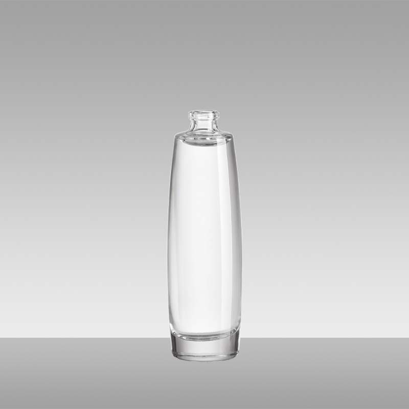 30ml 50ml 100ml Crystal white transparent with pump spray and cork cap luxury perfume bottle wholesale