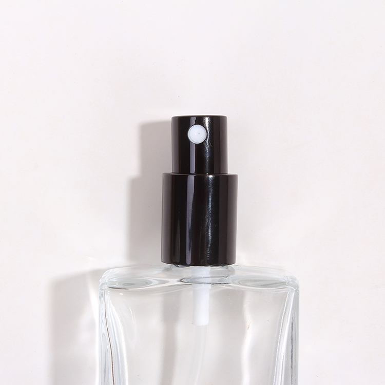30ml 50ml 100ml Empty Square Glass Perfume Bottle empty glass bottle spray perfume with pump sprayer