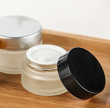 30ml 50ml 100ml Frosted Glass Cream Box Cosmetic Mask Packaging Bottle