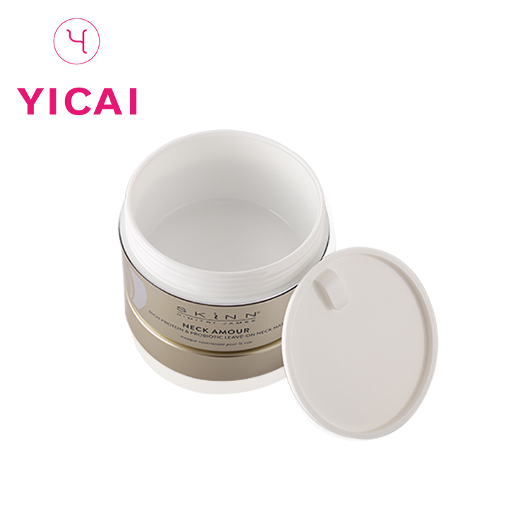 30ml 50ml 100ml Gold Multi-layer Plastic Pp Cosmetic Jar