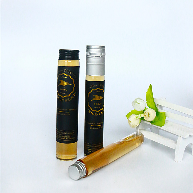 30ml 50ml 100ml Mini Teat Wine Bottle Glass Bottle For Wine In Tube