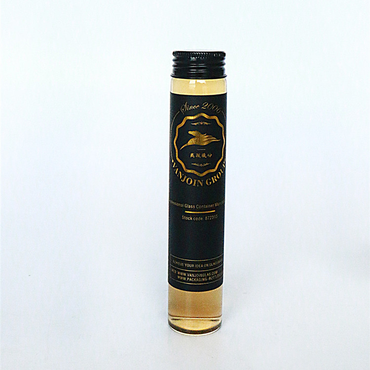 30ml 50ml 100ml Mini Teat Wine Bottle Glass Bottle For Wine In Tube
