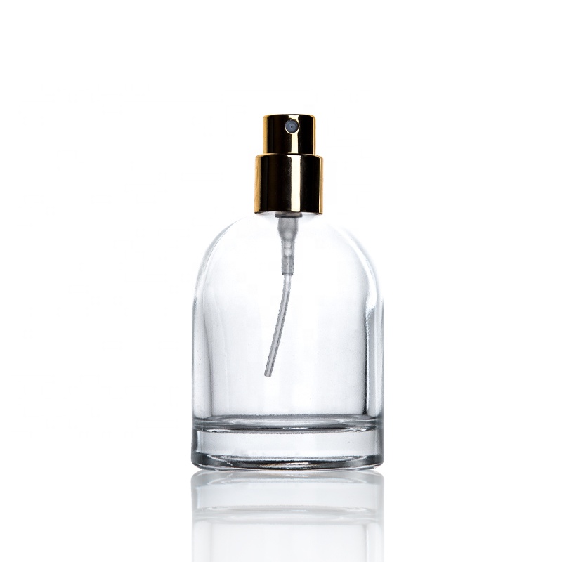 30ml 50ml 100ml Perfume Packaging Empty Round Travel Perfume Atomizer Spray Glass Bottles with High Quality Sprayer