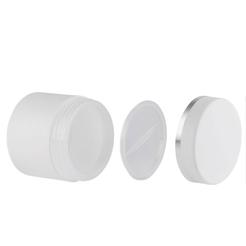 30ml 50ml 100ml White Empty Cream Containers Plastic Cosmetic Jars for Lotion