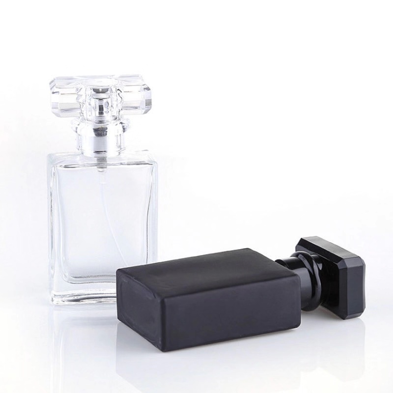 30ml 50ml 100ml glass black perfume bottle empty perfume bottles