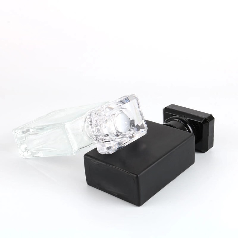30ml 50ml 100ml glass black perfume bottle empty perfume bottles