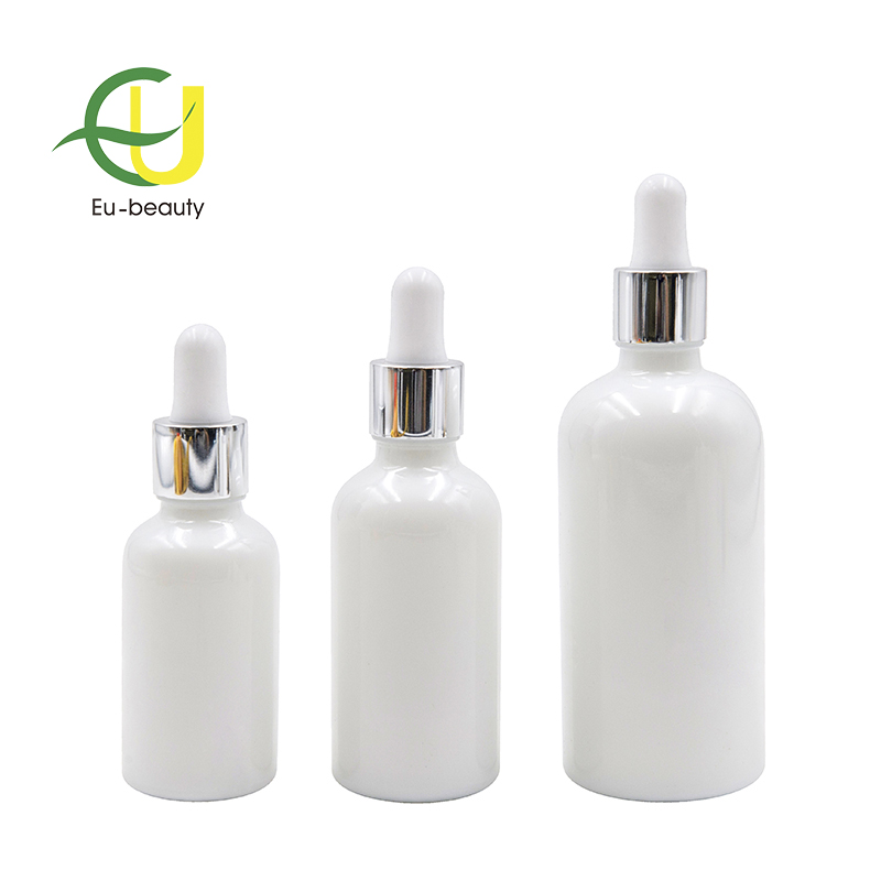 30ml 50ml 100ml glass china bottle porcelain bottle for cosmetic dropper