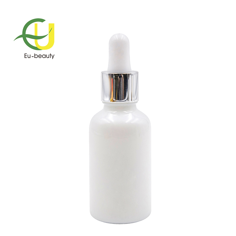 30ml 50ml 100ml glass china bottle porcelain bottle for cosmetic dropper
