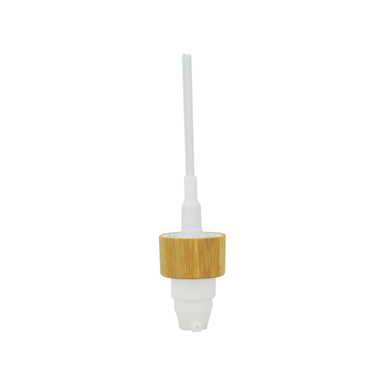 30ml 50ml 100ml mat white skin care cream glass bottles with bamboo pump lid