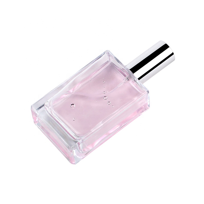 30ml 50ml 100ml square oil perfume empty glass bottle sprayer perfume glass bottle