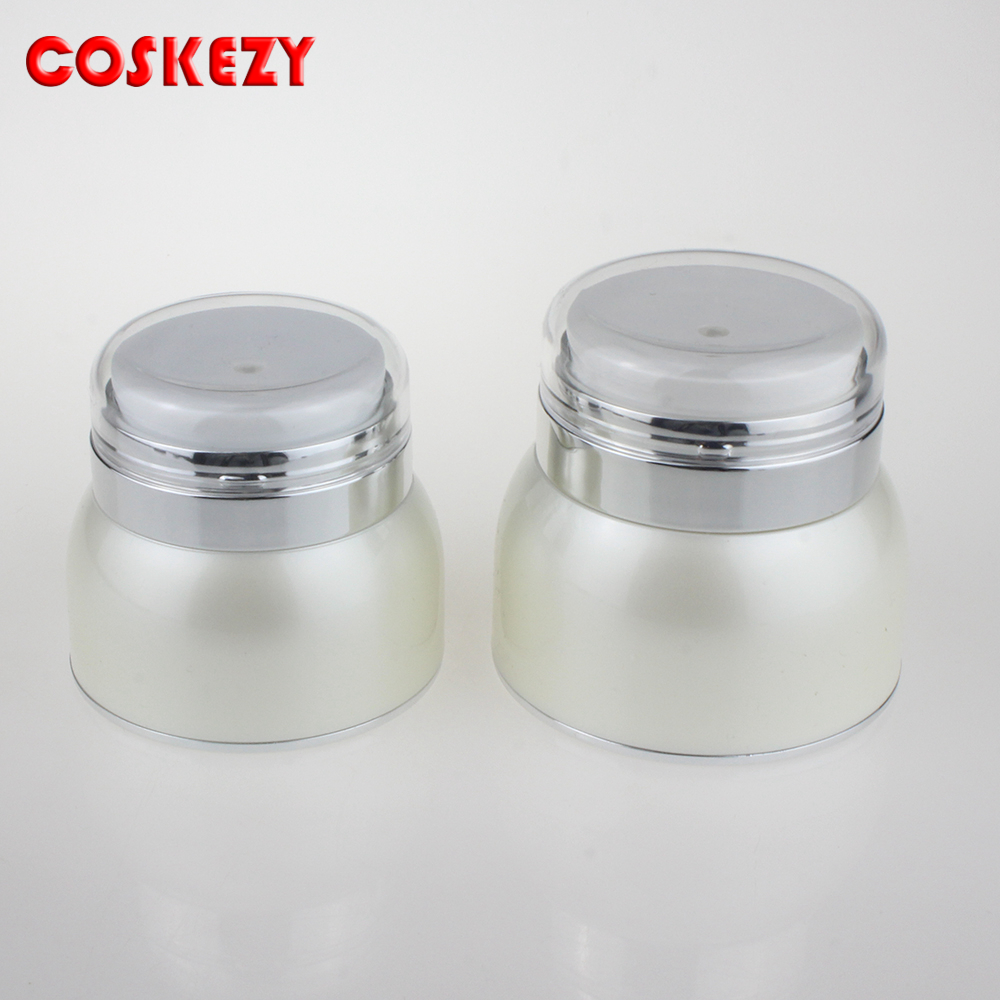 30ml 50ml 120ml 150ml PETG Airless Dispenser Foundation Serum Pump Bottle Packaging and 30g 50g Cosmetic Cream Airless Jar