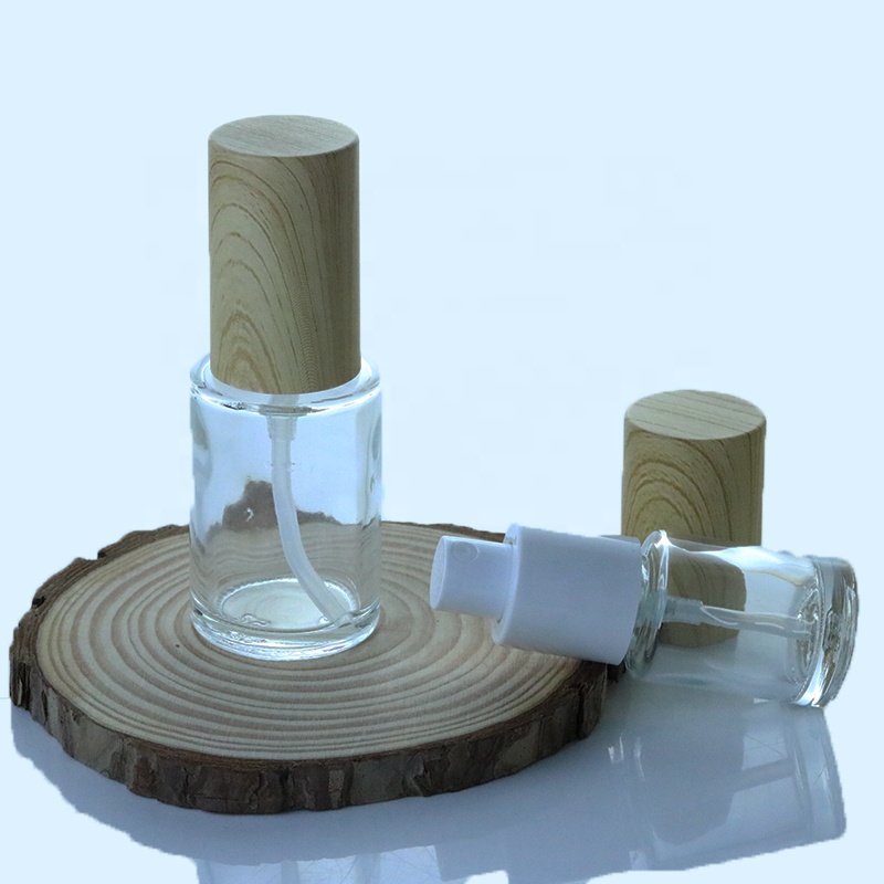 30ml 50ml 60ml 100 ml 120ml Luxury Cylindrical Flat Frosted Bottles With Sprayer(EPG13)