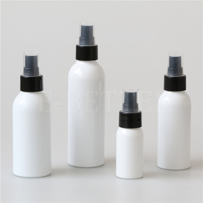 30ml 50ml 60ml 100ml 200ml 300ml 500ml white aluminum cosmetic bottles with screw cap
