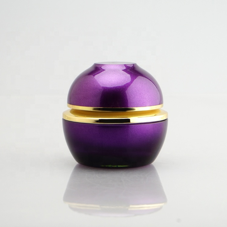 30ml 50ml 60ml 100ml Luxury round Acrylic face cream jar Cosmetic Packaging