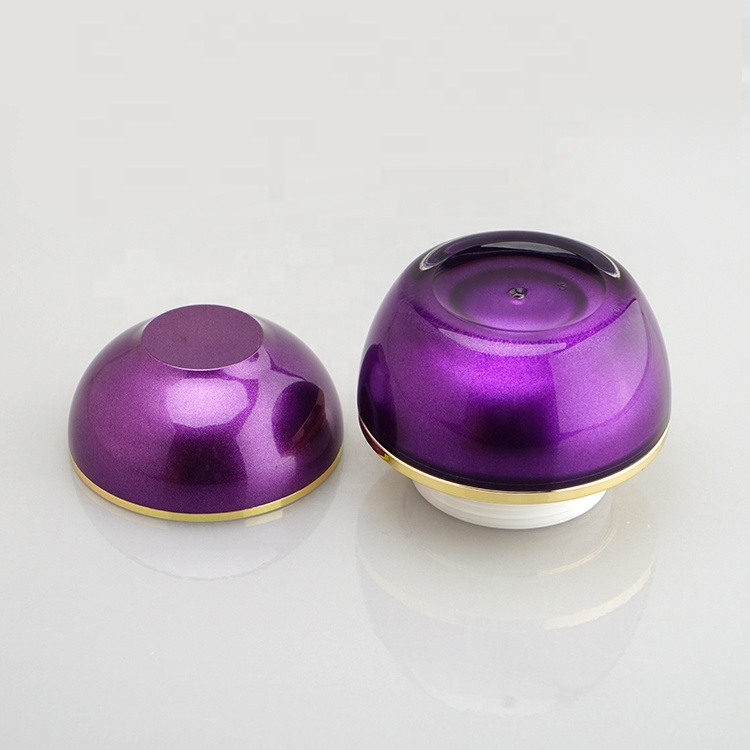30ml 50ml 60ml 100ml Luxury round Acrylic face cream jar Cosmetic Packaging