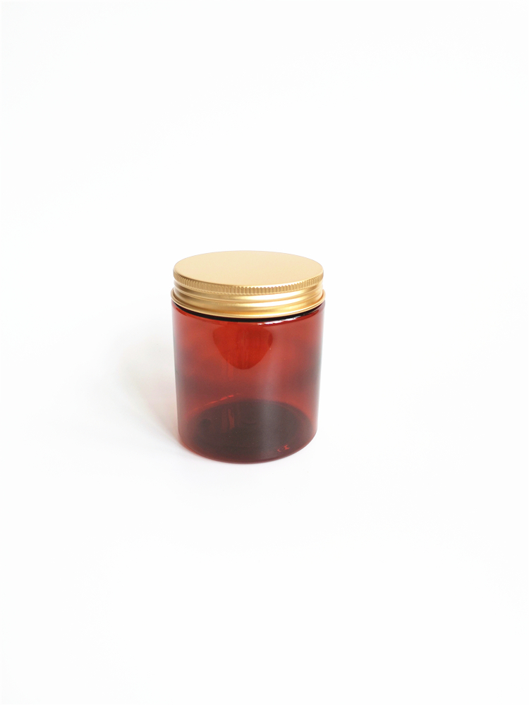 30ml 50ml 60ml 80ml 100ml 120ml 150ml 200ml 250ml 500ml clear plastic PET jar plastic jar with aluminium lid and transparent inn
