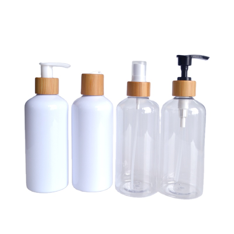 30ml 50ml 60ml 80ml 100ml 120ml 150ml 250ml 500ml 1L Empty transparent pet hand sanitizer gel plastic toner pump bottle 60ml