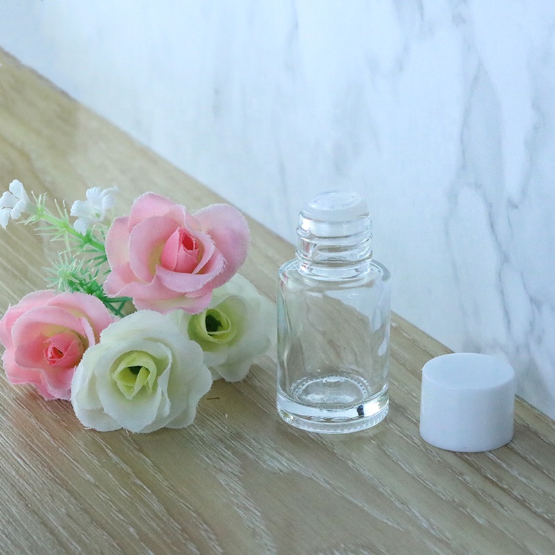 30ml 50ml 60ml 80ml 100ml 120ml Luxury frosted flat glass cosmetic pump bottle (EPG14-2)
