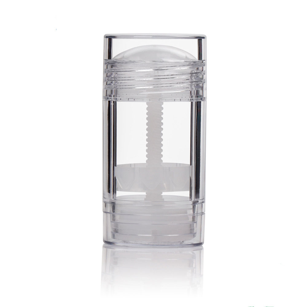 30ml 50ml 70ml PP AS winder bottle round deodorant stick container for antiperspirant