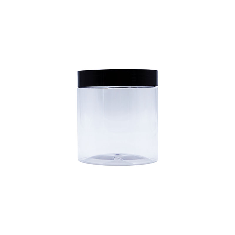 30ml 50ml 80ml 100ml 120ml 150ml 180ml 200ml 250ml 300ml 16oz plastic jar with transparent white black aluminum gold lid