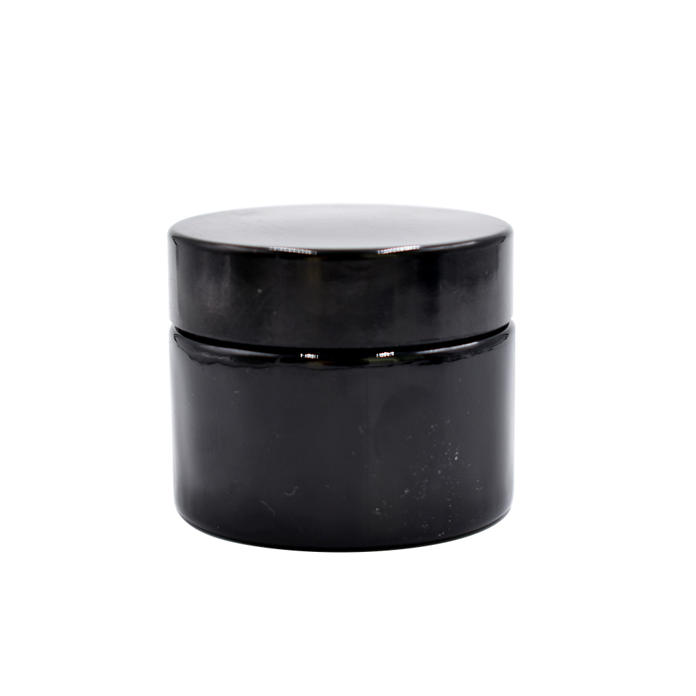 30ml 50ml 80ml 100ml 120ml 150ml 200ml 250ml black cosmetic jar and cream jar