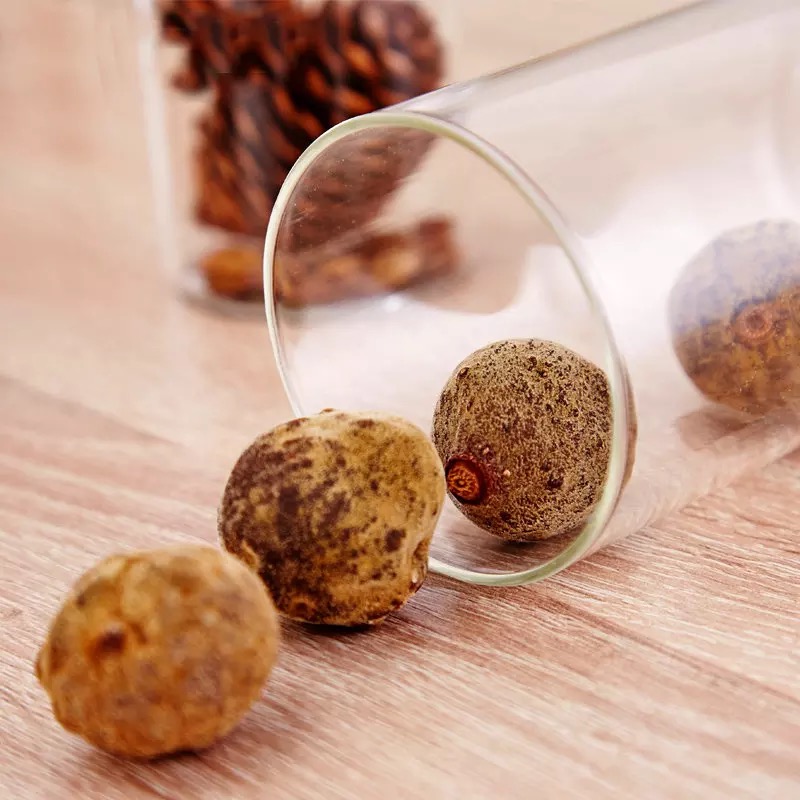 30ml 50ml 80ml 100ml 150ml 200ml 250ml 300ml 400ml 450ml 550ml candy food airtight glass storage jar with bamboo lid GSJ-15S