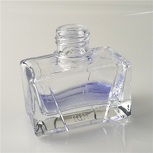30ml 50ml Antique empty glass ink bottles pot with black lid