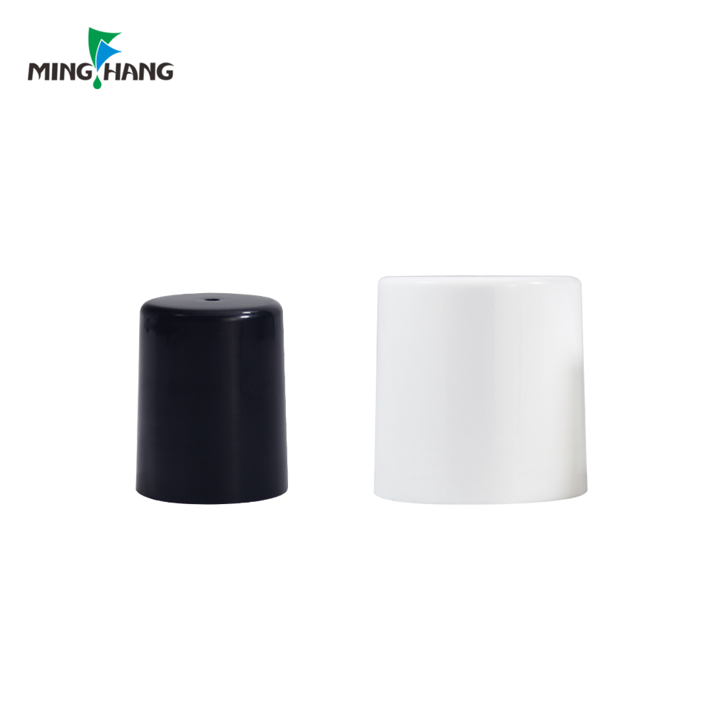 30ml 50ml Cylinder roller bottle Deodorant Roll On Glass Bottle with customized colored plastic cap and roller ball
