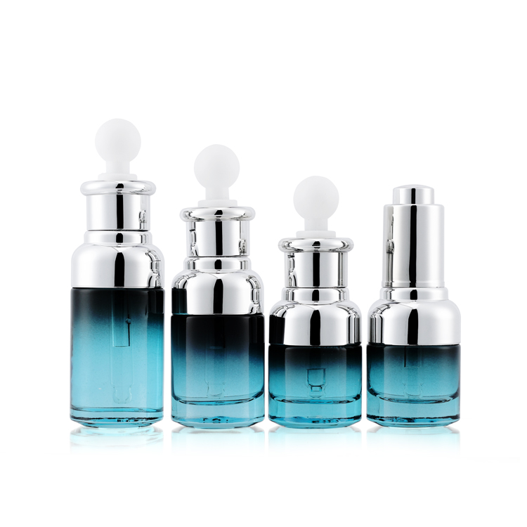30ml/50ml Luxury glass glass dropper bottle cosmetic eye serum