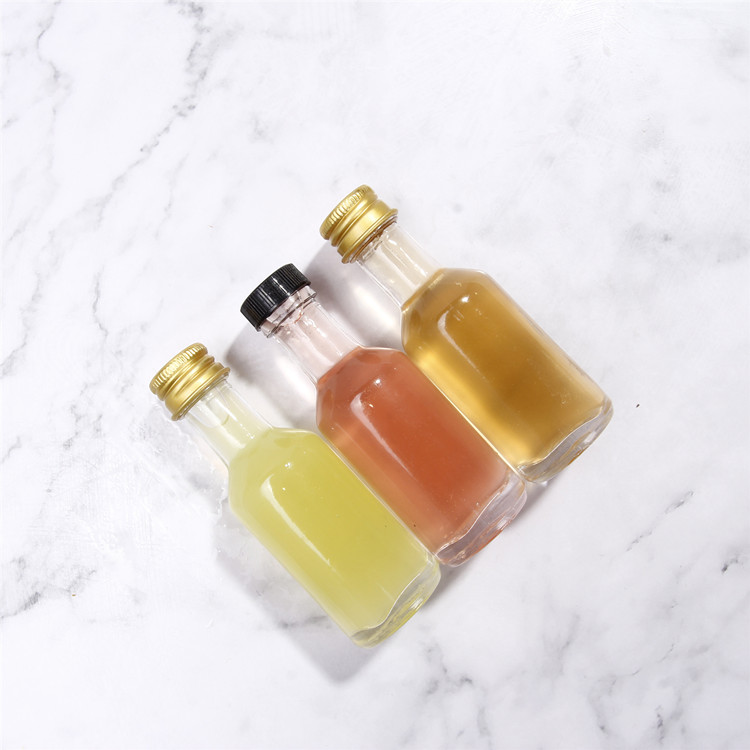 30ml 50ml Mini Empty Alcohol Bottle Party Favor Liquor Shots Bottle