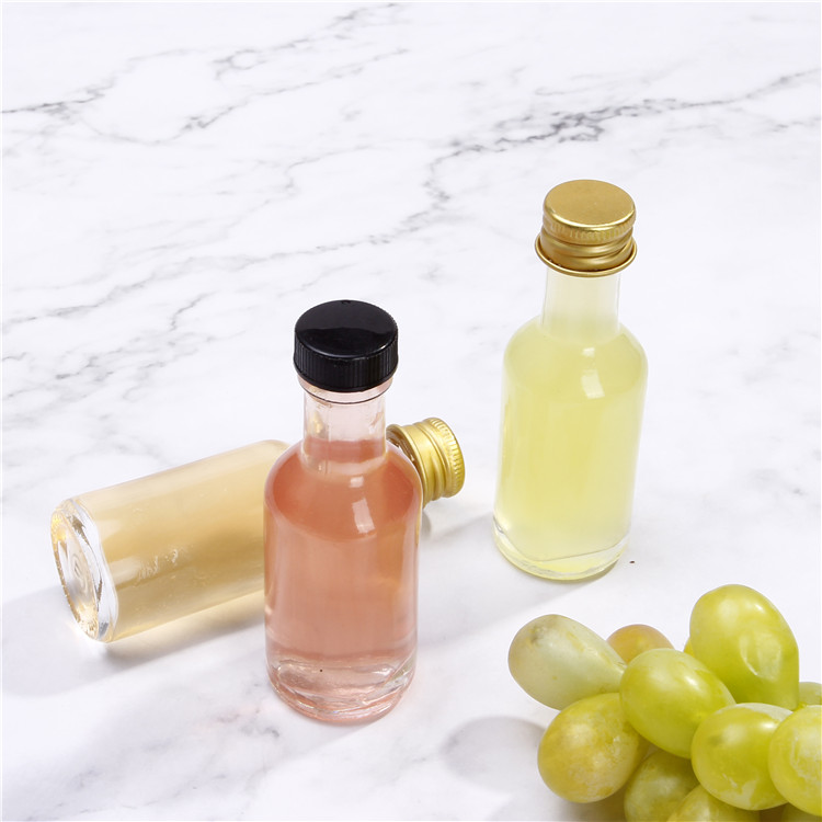 30ml 50ml Mini Empty Alcohol Bottle Party Favor Liquor Shots Bottle
