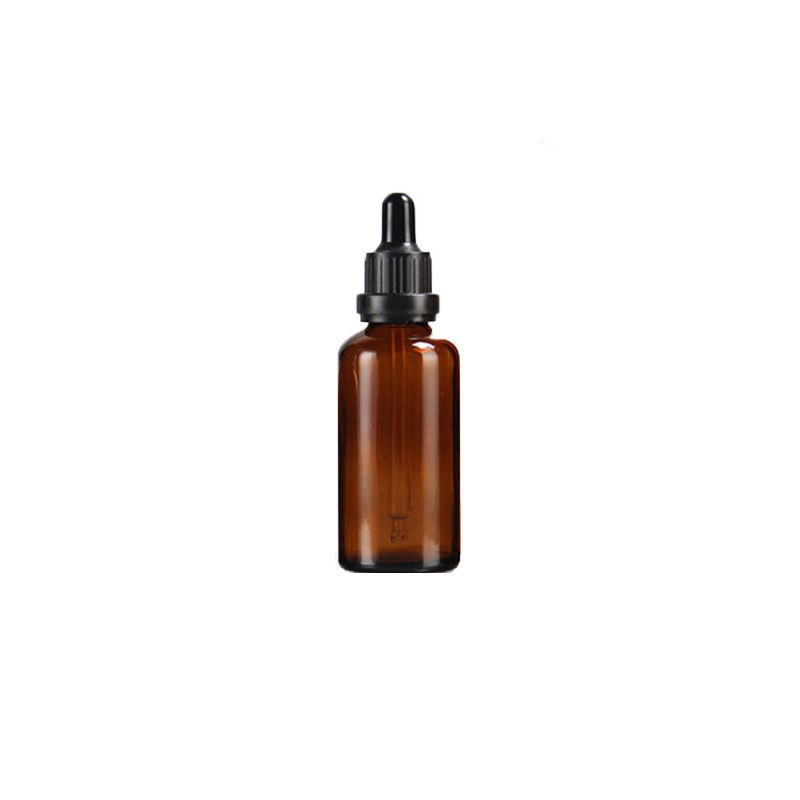 30ml 50ml amber glass dropper CBD oil bottle with tamper proof cap