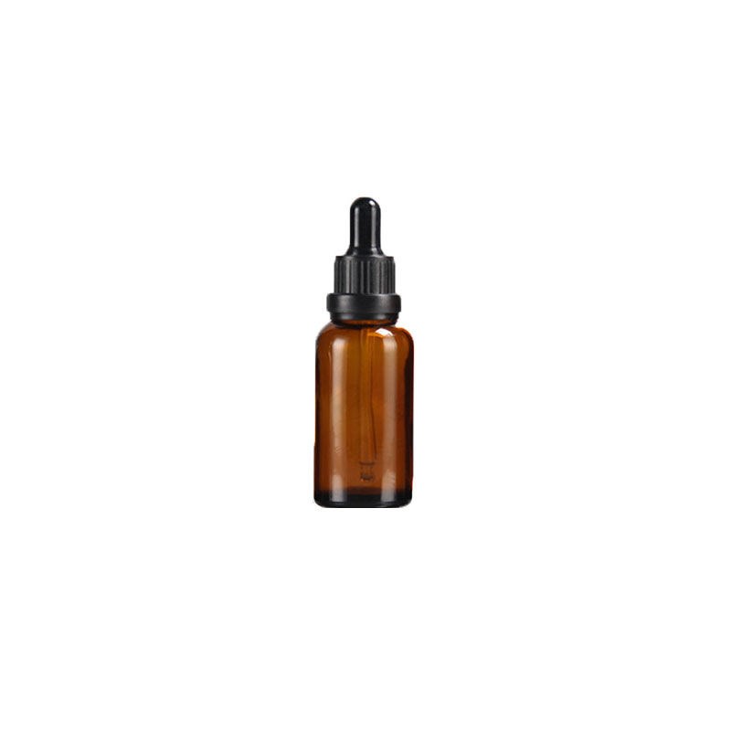 30ml 50ml amber glass dropper CBD oil bottle with tamper proof cap