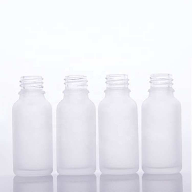 30ml 50ml frosted CBD bottles white frosted essential oil bottles essential oil frosted glass bottle