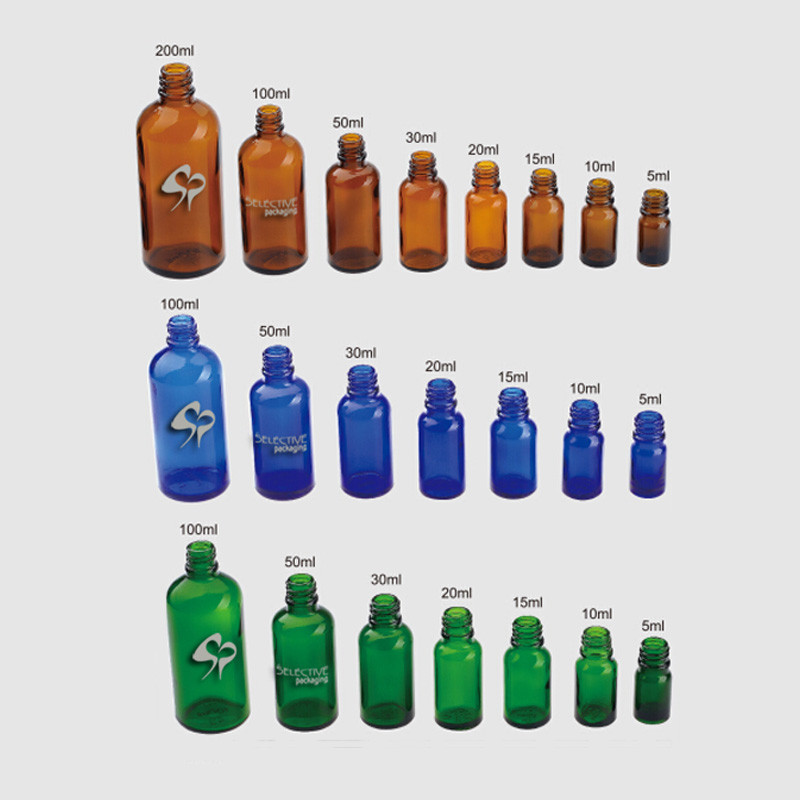 30ml 50ml frosted green glass hair oil empty bottles dropper packaging