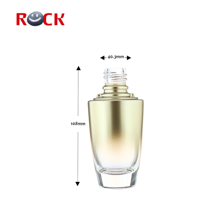 30ml 50ml gold color glass dropper bottles essential oil use wholesale