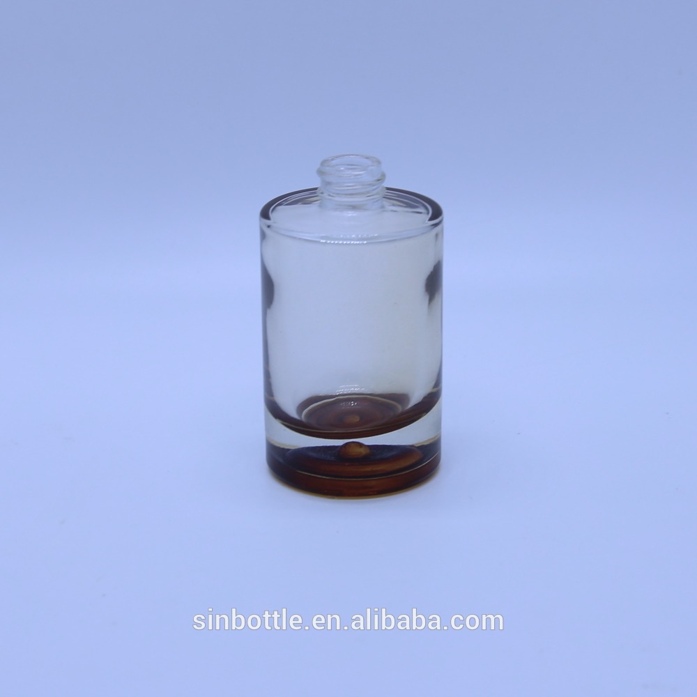 30ml/50ml high-end pump glass bottle for cosmetic