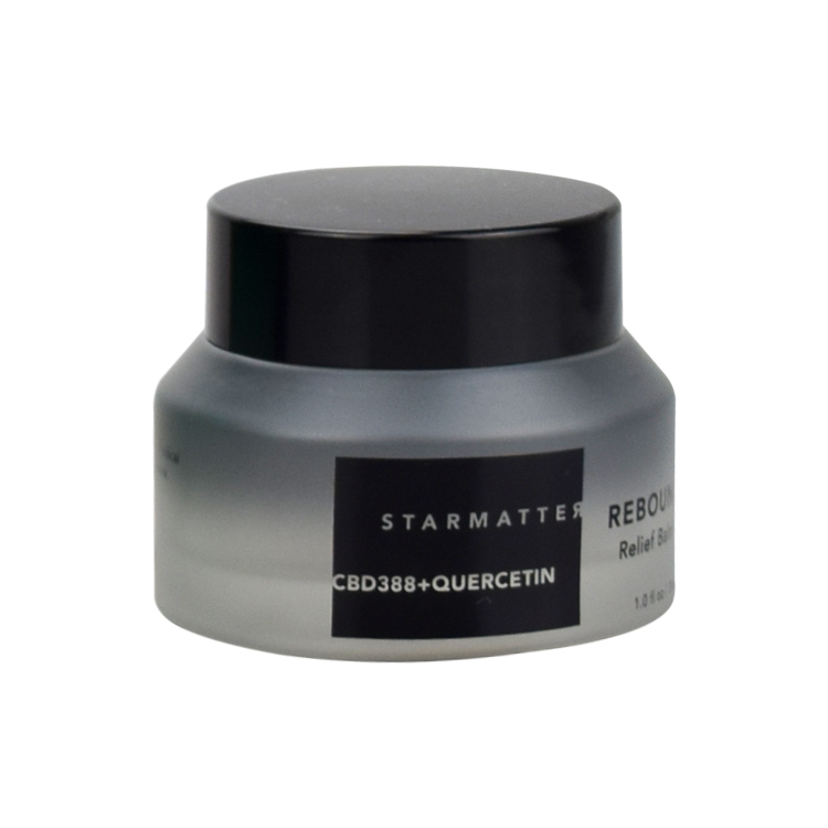 30ml 50ml luxury high quality empty gradient black color glass jar 15g 30g 50g 100g air tight glass cosmetic cream jars with lid