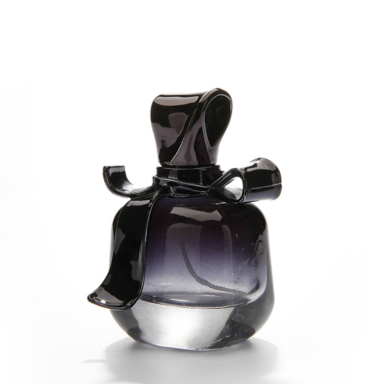 30ml 50ml straight rectangular aluminium screw cap men's black perfume spray glass bottle