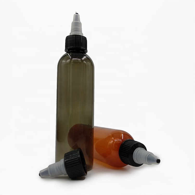 30ml 60ml 100ml 120ml Clear Twist Top Tattoo Ink Pigment Cheap 1oz Plastic Dropper Bottle Tattoo Ink Bottles