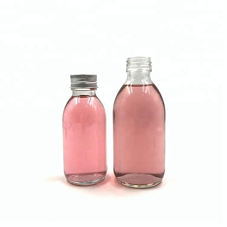 30ml 60ml 100ml 125ml 150ml 200ml syrup bottle with white medilock cap