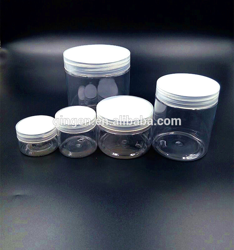 30ml/60ml/120ml/150ml/200ml/250ml/300ml/500ml/1000ml Plastic pet Pot Jars, Cosmetic Containers With Lids