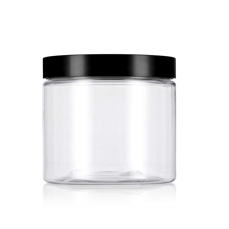 30ml/60ml/120ml/150ml/200ml/250ml/300ml/500ml/1000ml Plastic pet Pot Jars, Cosmetic Containers With Lids
