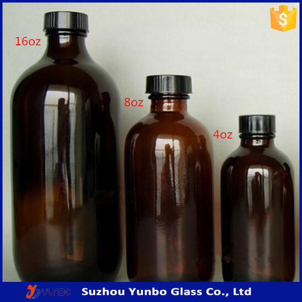 30ml 60ml 120ml 250ml 500ml 1000ml laboratory amber brown glass bottles, Pharmecutical Glass Bottles